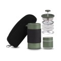 Double Wall Vacuum Insulated Travel Coffee French Press Set 350ml